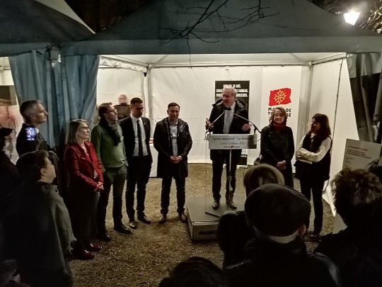 Le REFUGE. TOULOUSE. Inauguration du nouveau local d'accueil. Lundi 10 Février 2020.