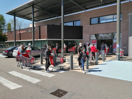 COVID 19 RAMONVILLE Achat de première nécessité et Sécurité Alimentaire 9 Avril 2020.