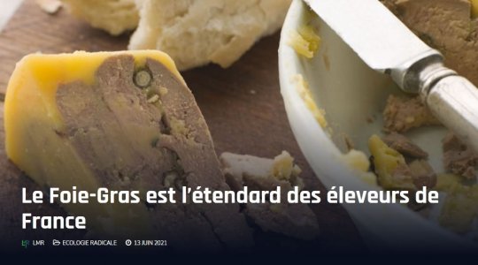 Le Foie-Gras est l’étendard des éleveurs de France 