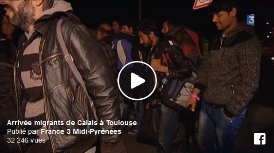 Hommage aux Journalistes et à la Rédaction de France3 Midi-Pyrénées pour leur Coup de Gueule du 27/102016 suite à des commentaires sur leur page Facebook sur les Migrants
