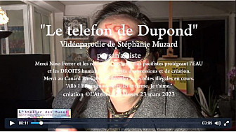 ' Le téléfon de Dupond' vidéoparodie de Stéphanie Muzard