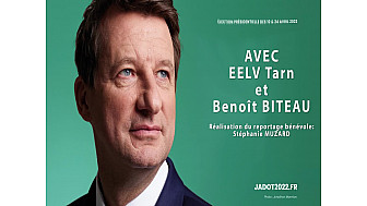 EELV Tarn et Benoît Biteau, comité de soutien Yannick Jadot 2022