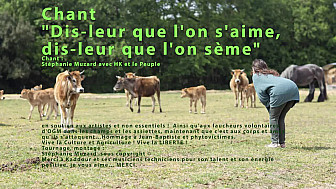 'Dis-leur qu'on s'aime, dis-leur qu'on sème' chant en communion avec le Peuple et HK