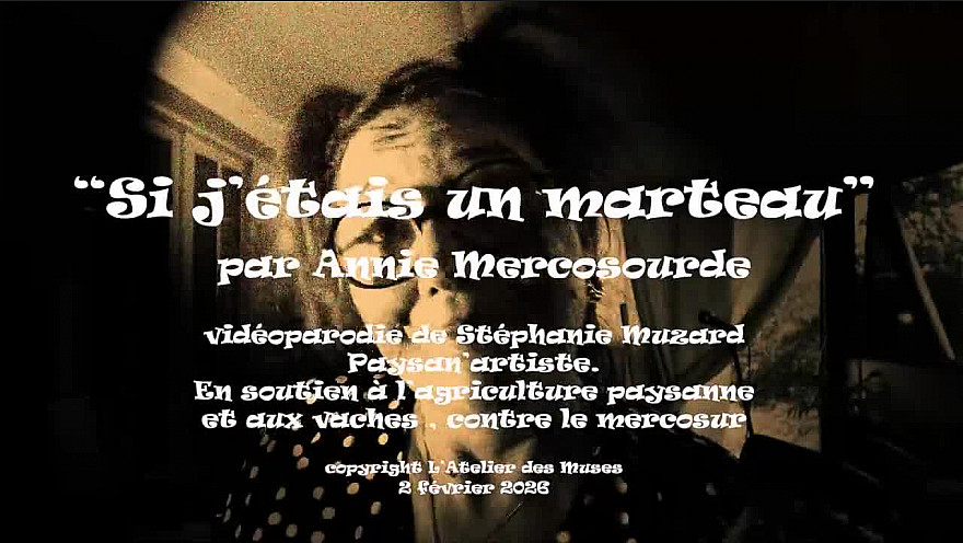 ' Si j'étais un marteau' par Annie Mercosourde, vidéoparodie de Stéphanie Muzard