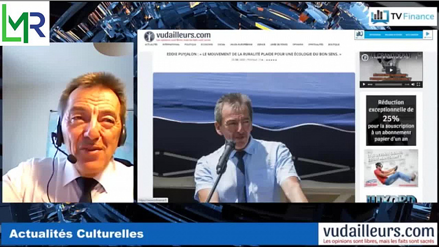 LMR : Eddie Puyjalon Président de 'Le Mouvement de la Ruralité' sur vudailleurs.com @LeMouvRuralite @EddiePuyjalon