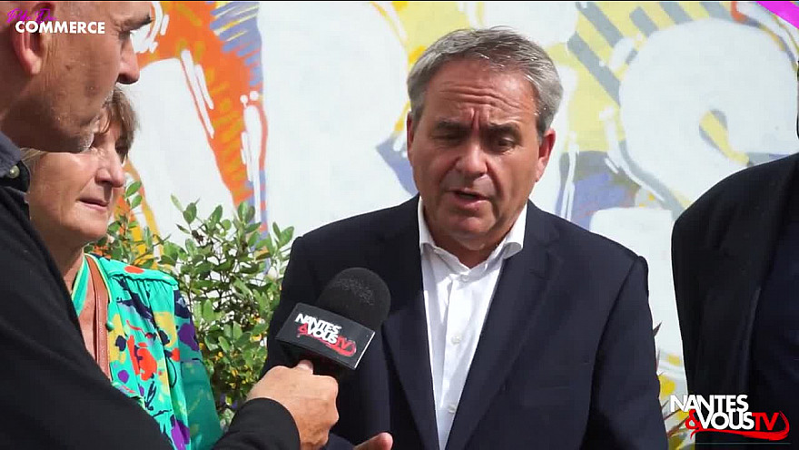 Nantes & Vous TV : Entretien avec Xavier Bertrand à l'Adapei @xavierbertrand @Adapei44 @_Lamanufacture